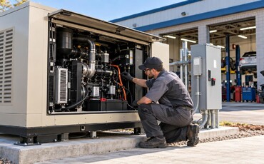Газовые генераторы Generac для автосервиса